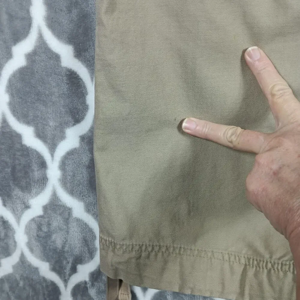 Levis Fatigue Cargo Pants Mens 33x30 Beige Cotton Relaxed Fit Canvas Rugged